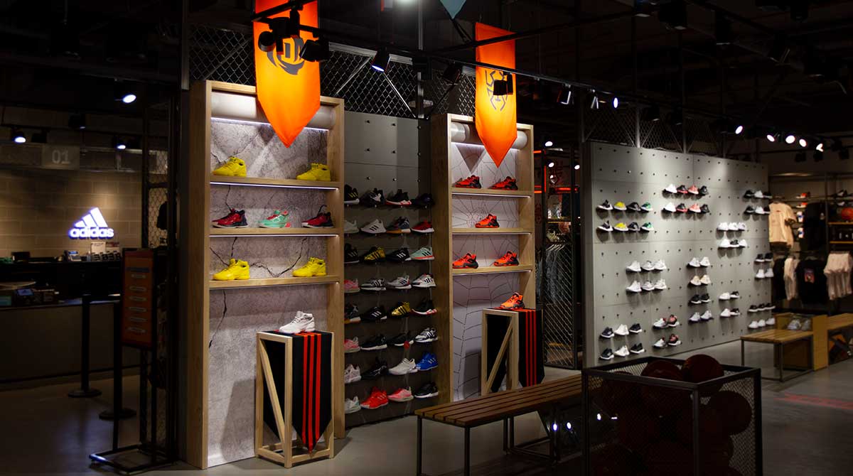 adidas store design