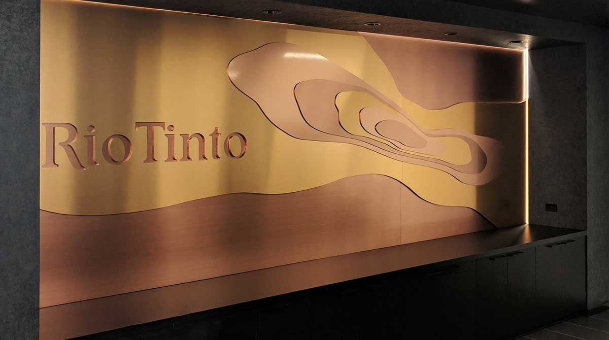 Rio Tinto custom millwork