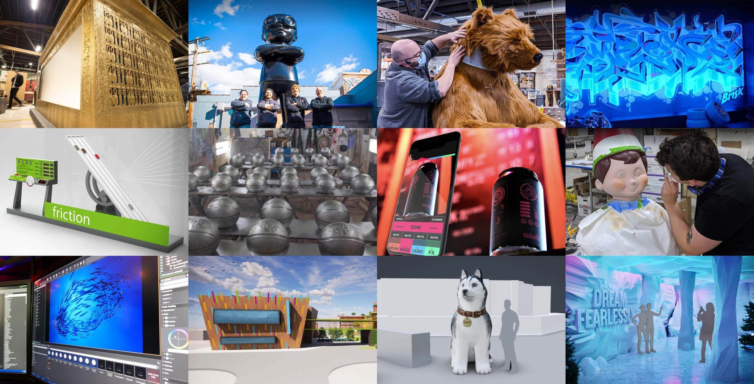 Experience design, production, and strategy