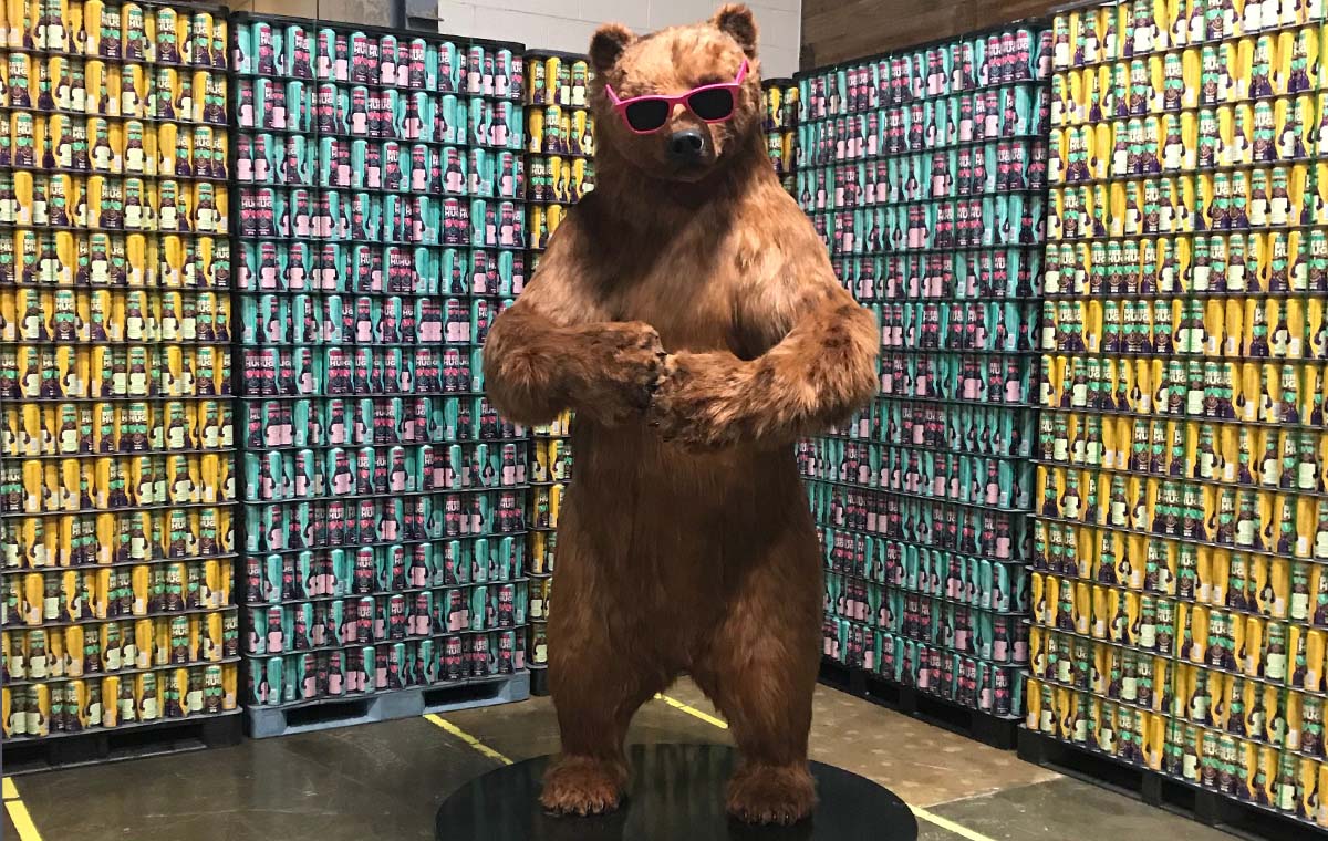 Goose Island Brewery's giant bear gives guests an immersive marketing experience