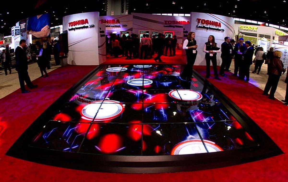This interactive media booth for Toshiba is an example of what Experiential Agencies do