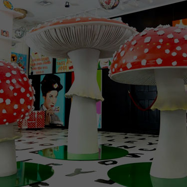 Ashley Longshore mushroom art